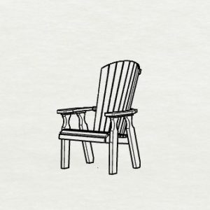 #425 - Fanback Chair